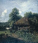 Wouter Johannes van Troostwijk A farm in Gelderland oil painting on canvas